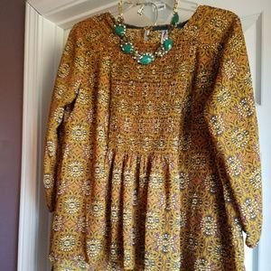 Xhilaration XL sheer blouse